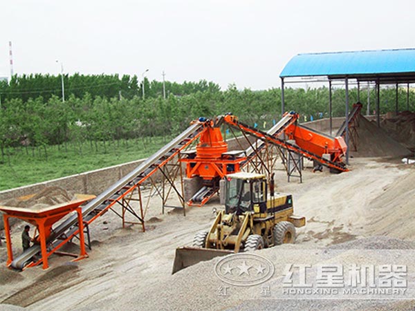 河南大型石頭打砂機(jī)生產(chǎn)現(xiàn)場